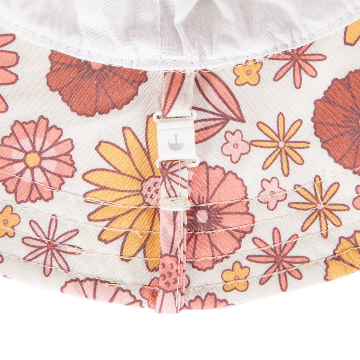 Acorn - Retro Blooms Wide Brim Sunhat