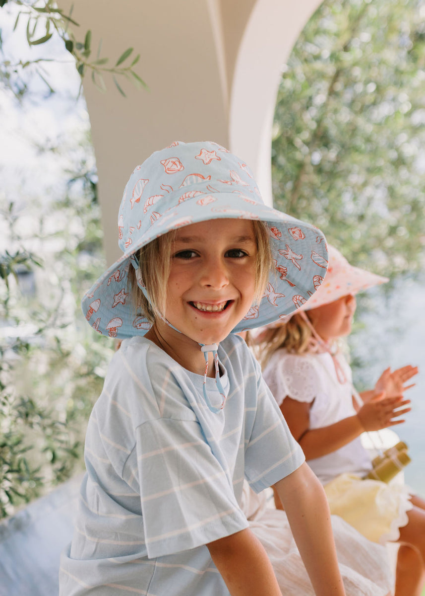 Acorn - Marine Friends Wide Brim Bucket Hat