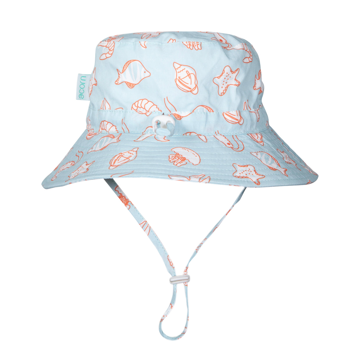 Acorn - Marine Friends Wide Brim Bucket Hat
