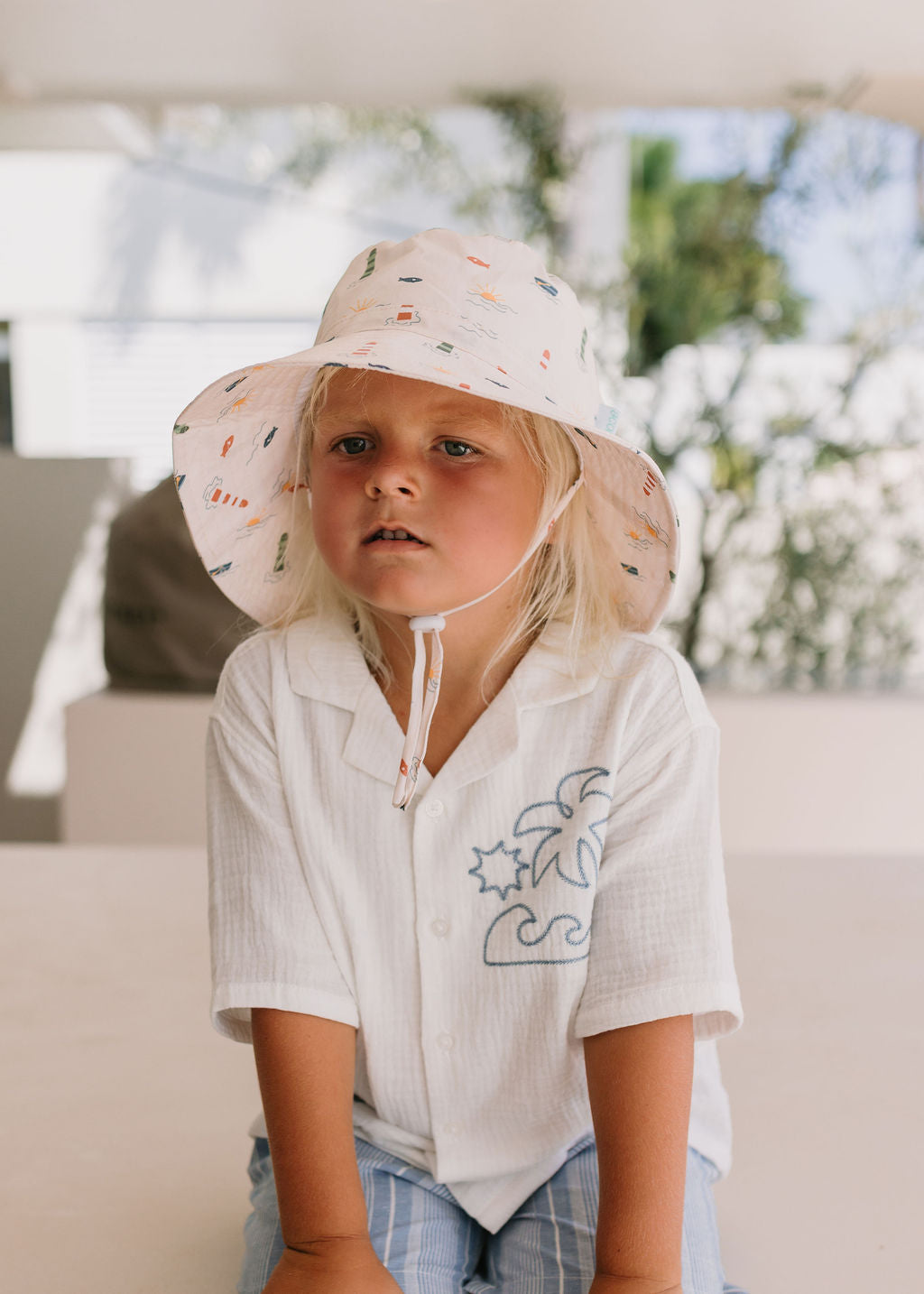 Acorn - Lighthouse Wide Brim Bucket Hat