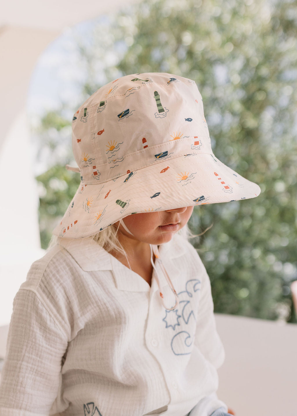 Acorn - Lighthouse Wide Brim Bucket Hat