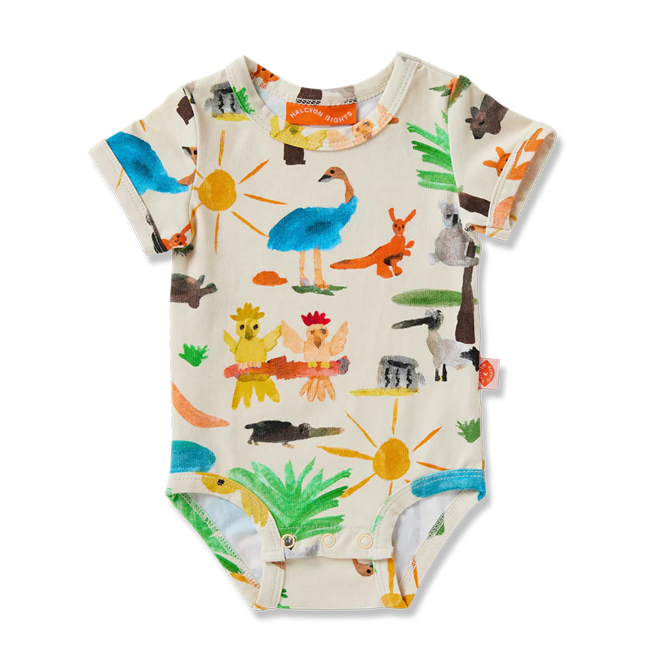 Halcyon Nights - Yo's Country Short Sleeve Bodysuit