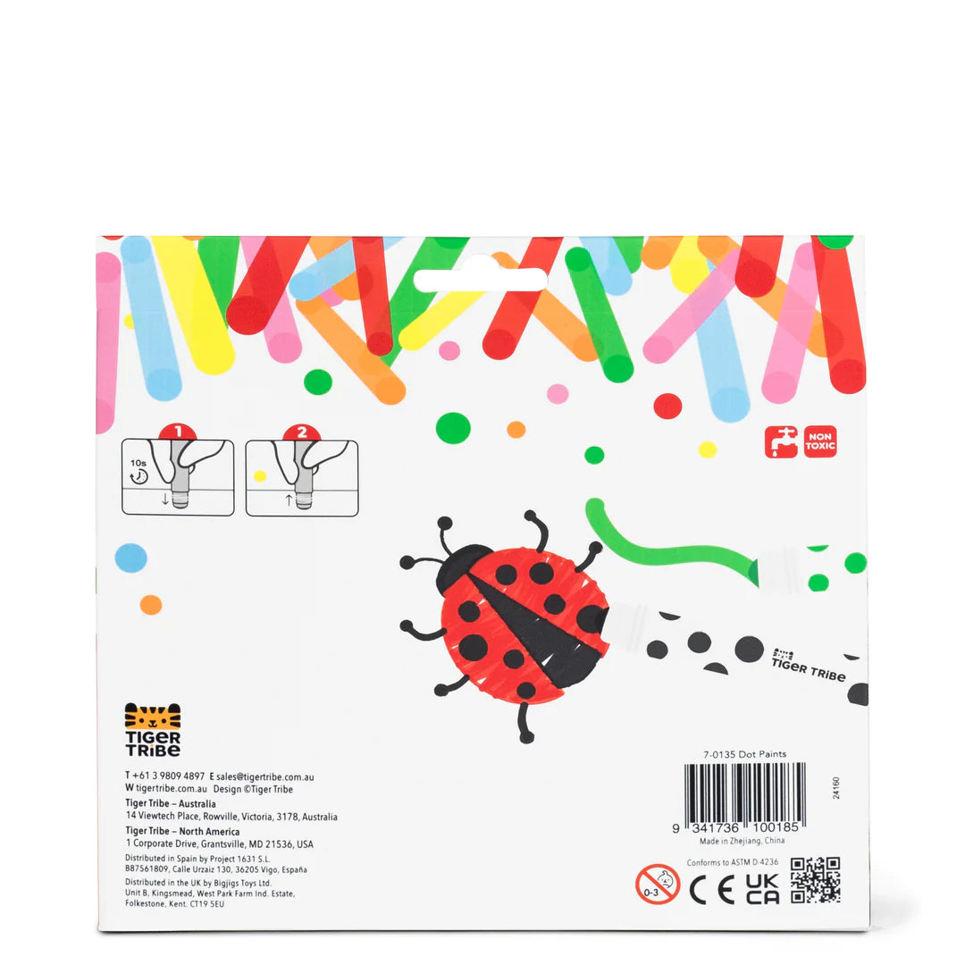 Tiger Tribe -Dot Paints