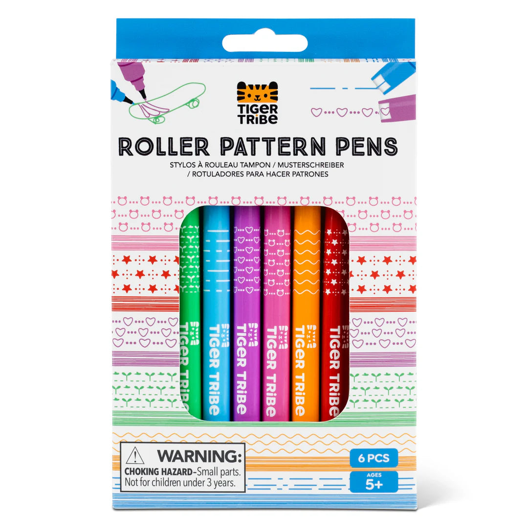 Tiger Tribe - Roller Pattern Pens