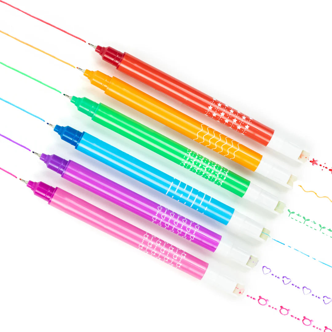 Tiger Tribe - Roller Pattern Pens