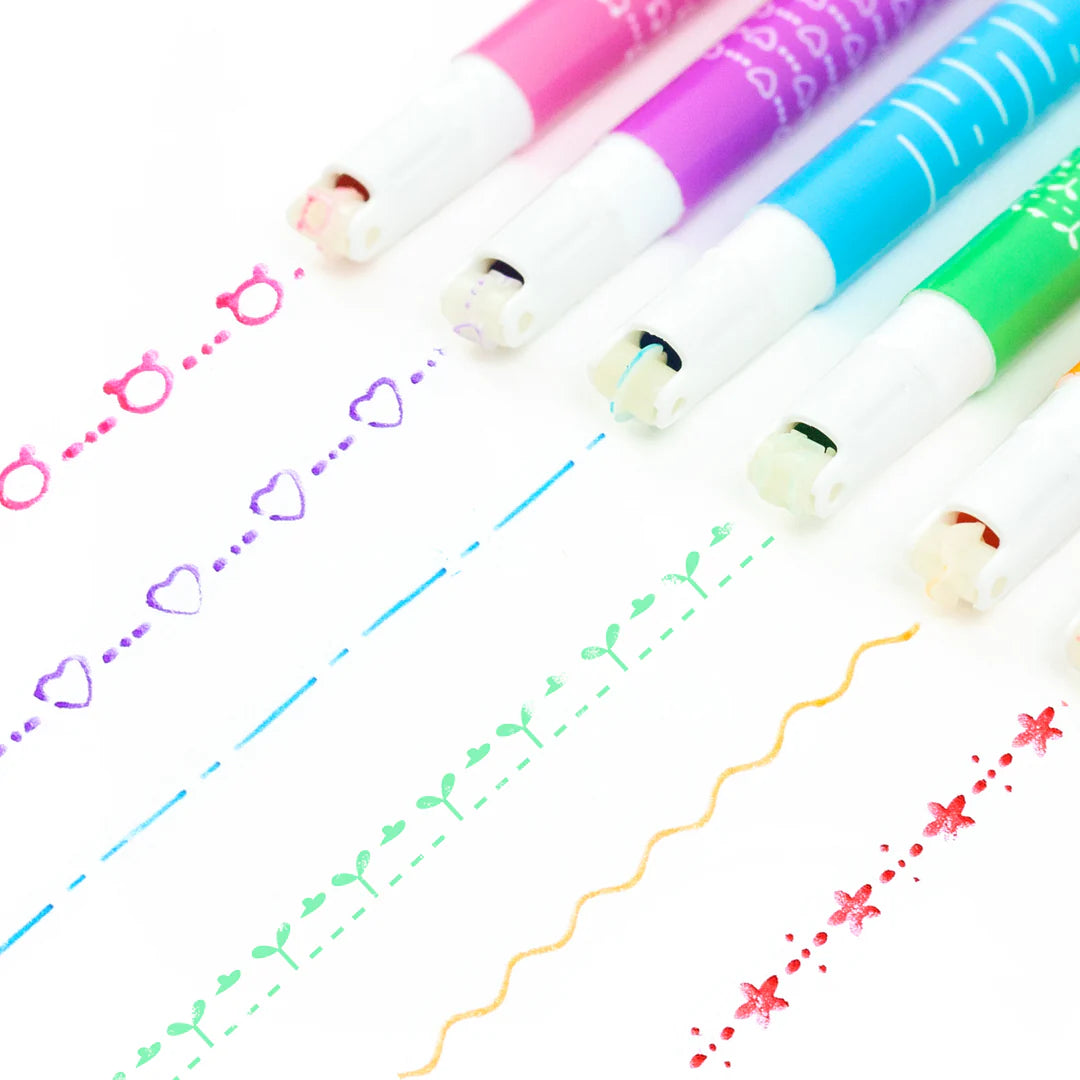 Tiger Tribe - Roller Pattern Pens