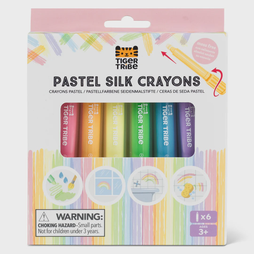 Tiger Tribe - Pastel Silk Crayons