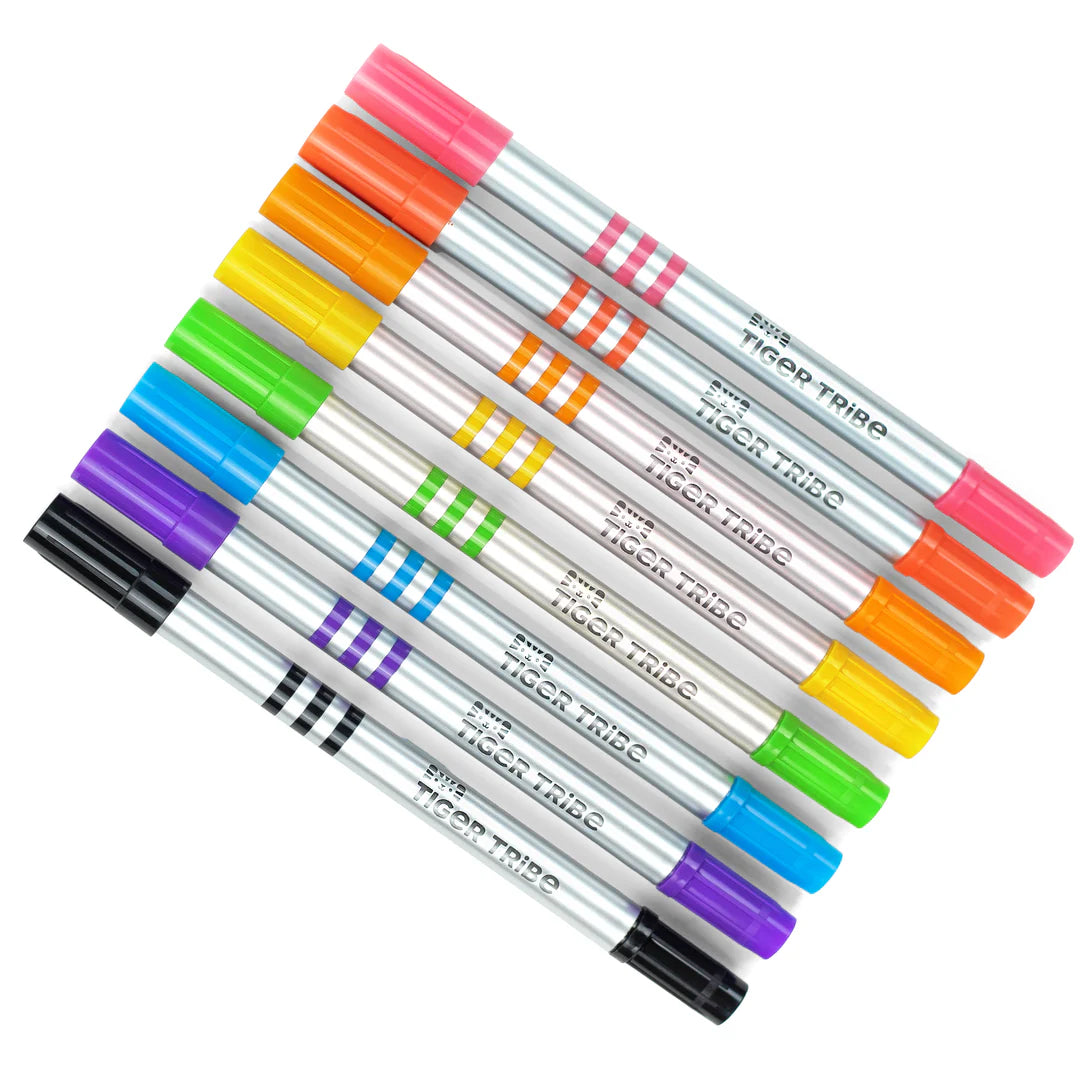 Tiger Tribe - Dual Tip Paint Pens