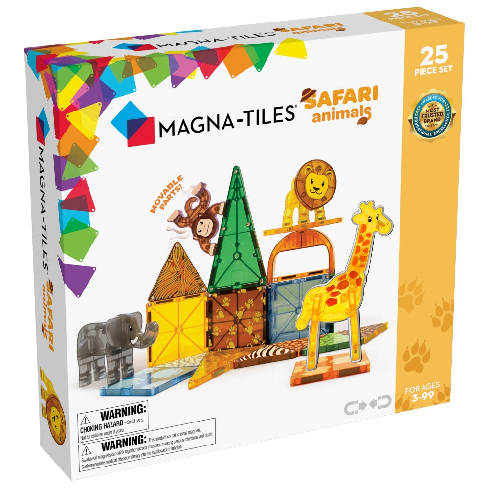 Magna-Tiles - Safari Animals 25pc Set