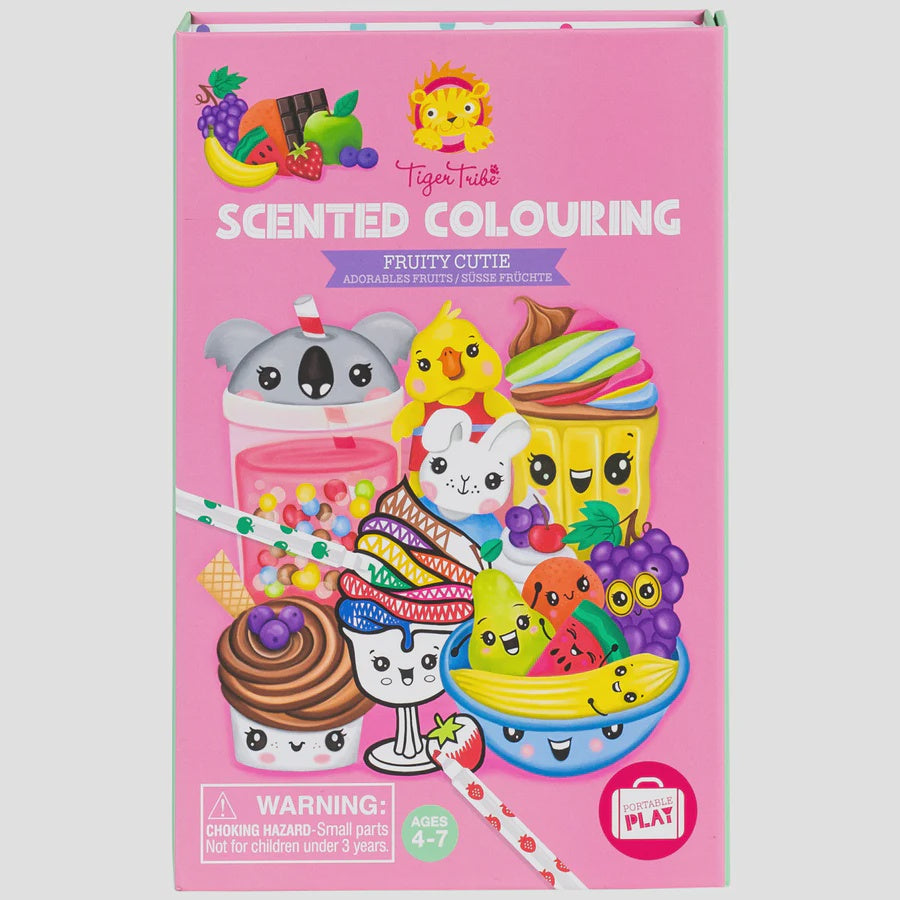 Tiger Tribe - Scented Colouring Set - Fruity Cutie