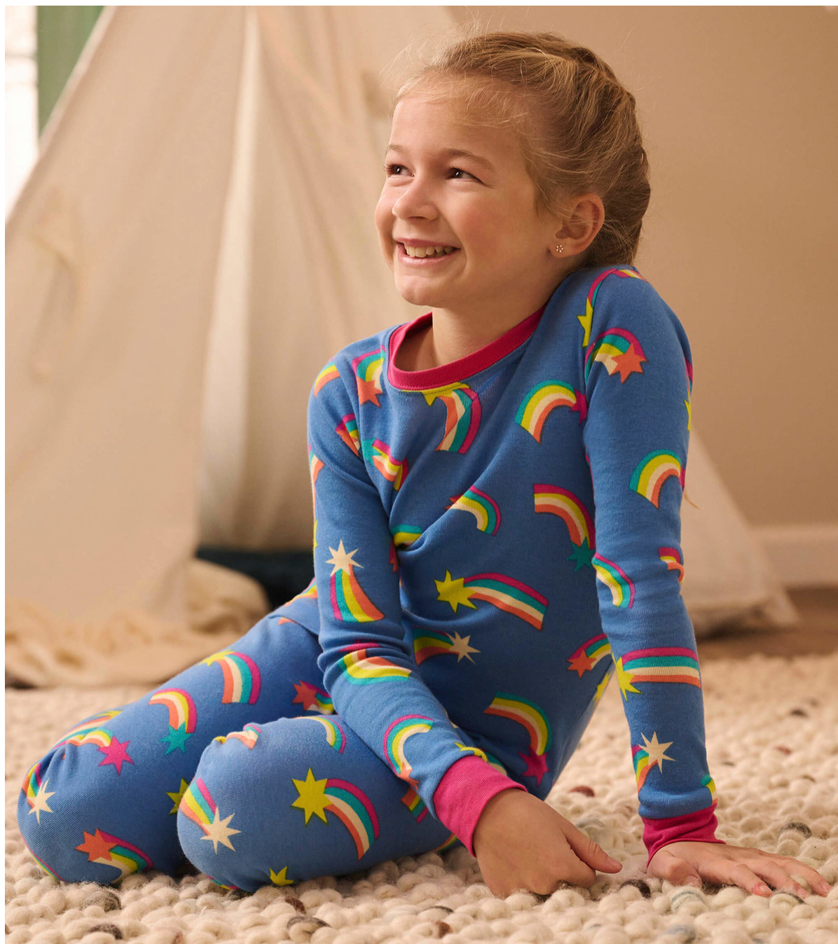 Hatley - Shooting Star Cotton Pajama Set