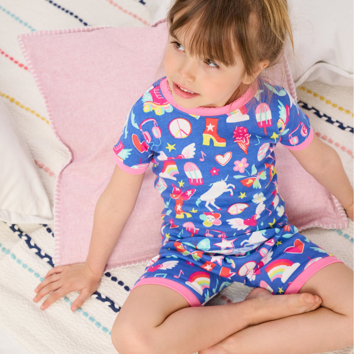 Hatley - Short PJ Set - Groovy Doodle