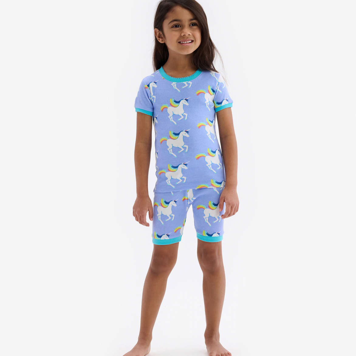 Hatley - Short PJ Set - Galloping Unicorn