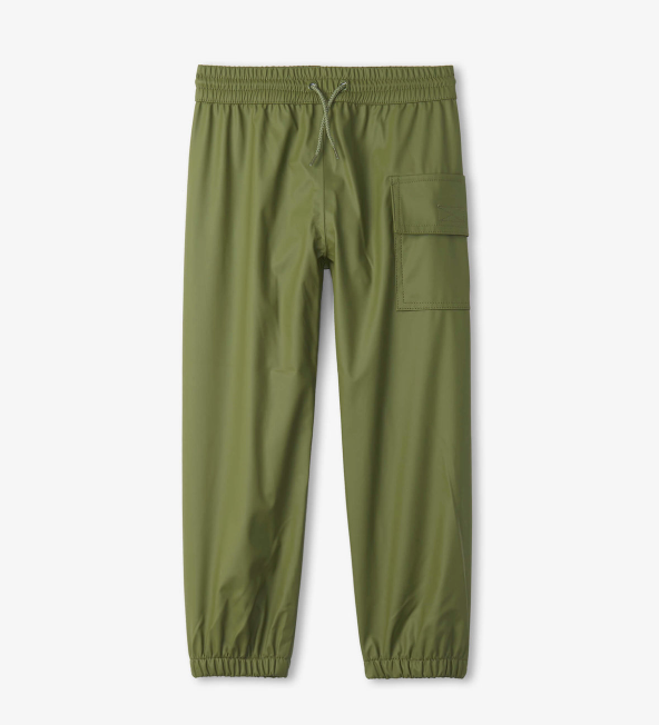 Hatley - Forest Green Splash Pants