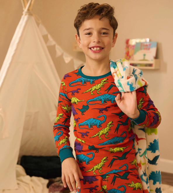 Hatley - Real Dinos Cotton Pajama Set