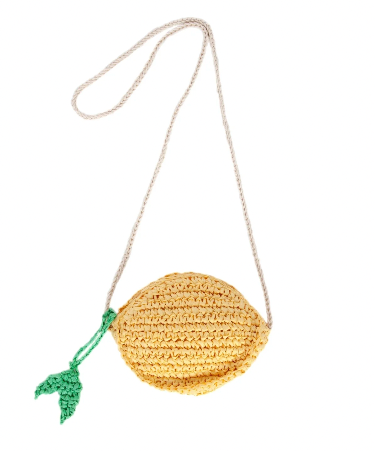 Acorn -Ravello Lemon Straw Bag