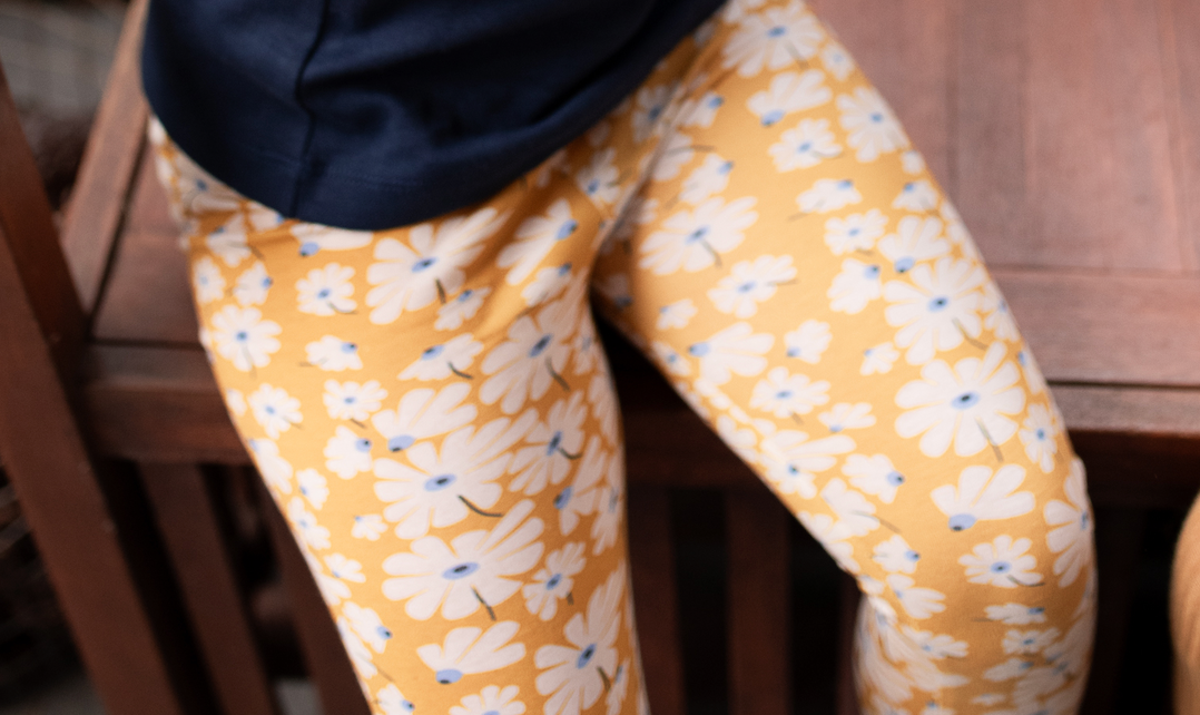 Peggy Penny Leggings - Honeysuckle