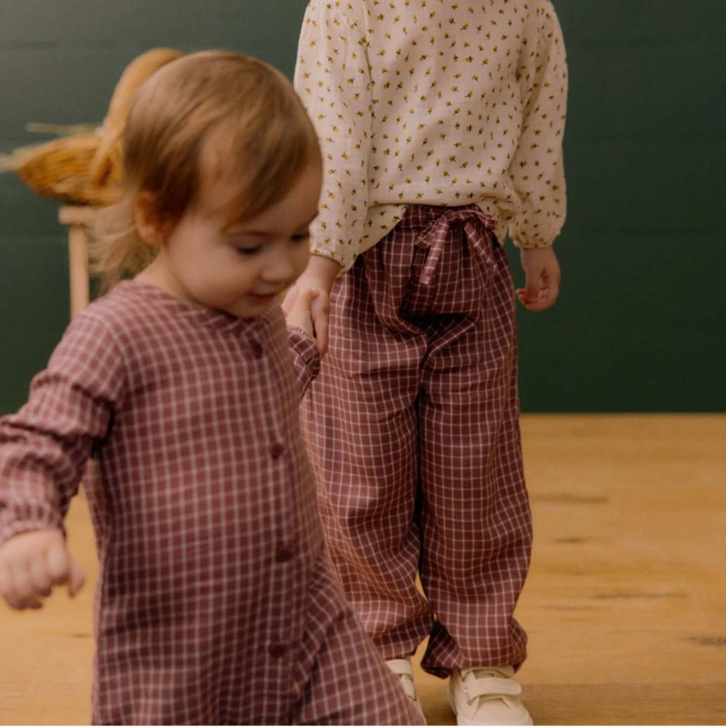 Nature Baby - Darcy suit - Rhubarb Check