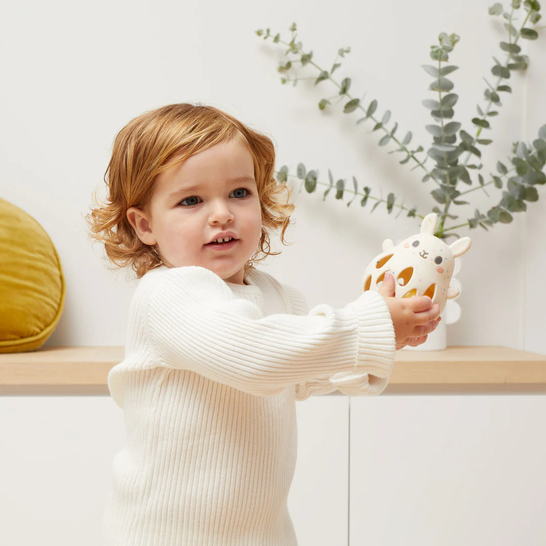 Tiger Tribe - Silicone Rattle - Bunny