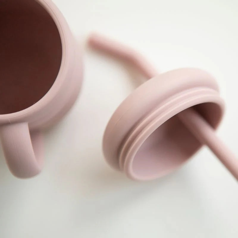 All 4 Ella - Silicone Sippy cup with Straw