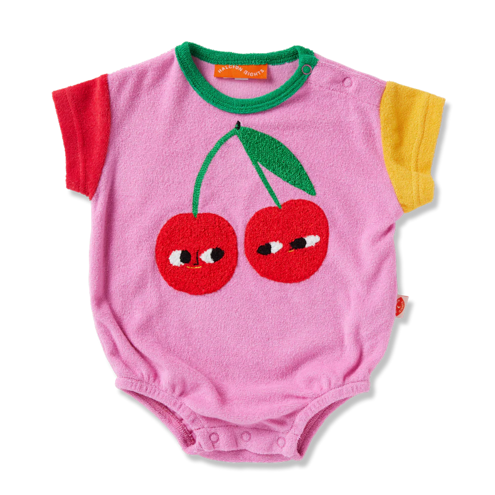 Halcyon Nights - Cherry Terry Bodysuit