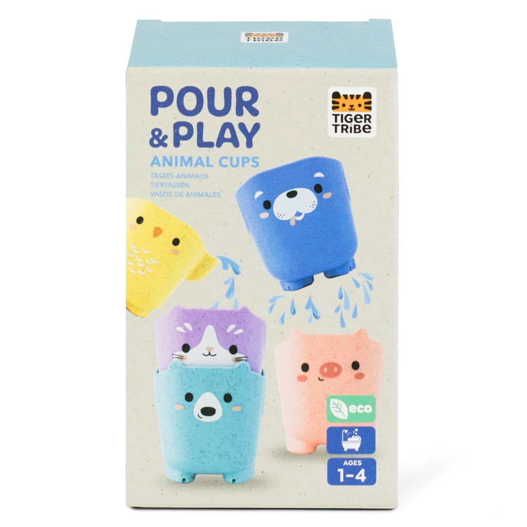 Tiger Tribe - Pour & Play Animal Cups