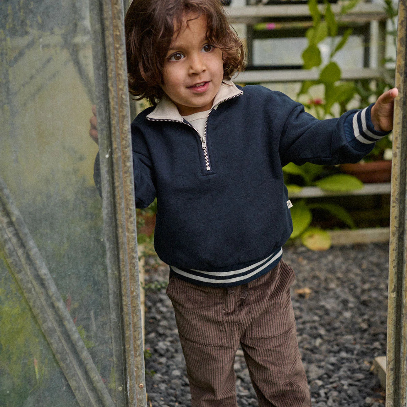 Nature Baby - Teddy Cord Pants - Pinecone