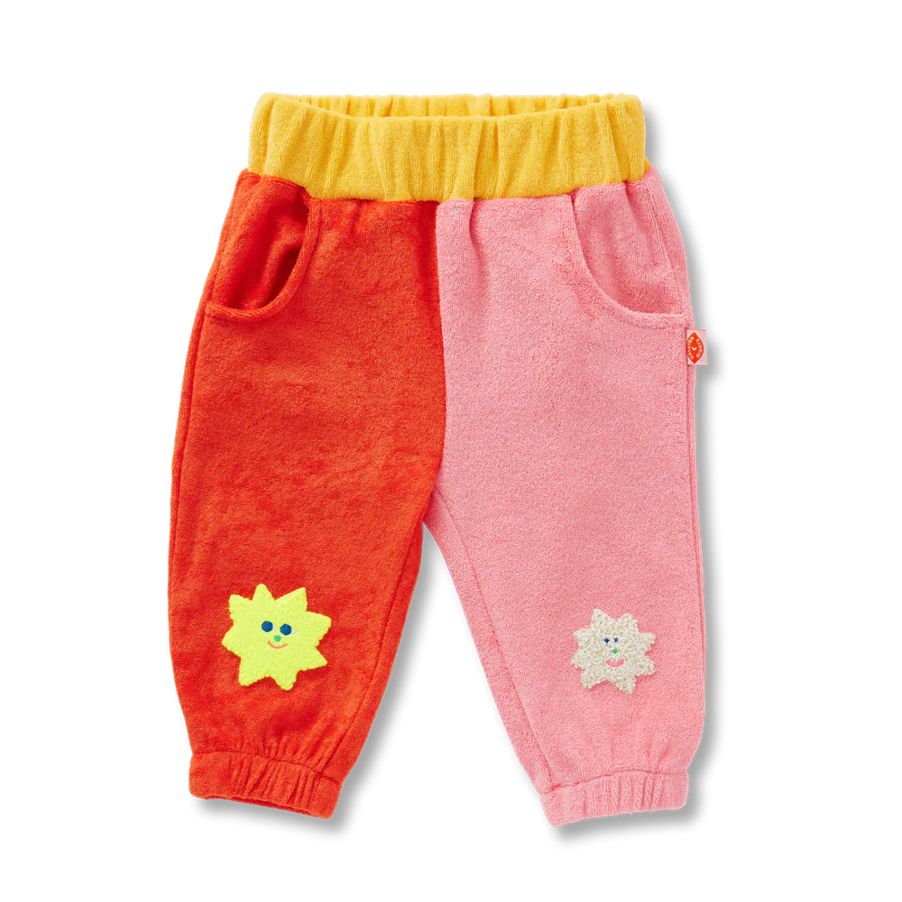 Halcyon Nights - Stars Pink Terry Pants