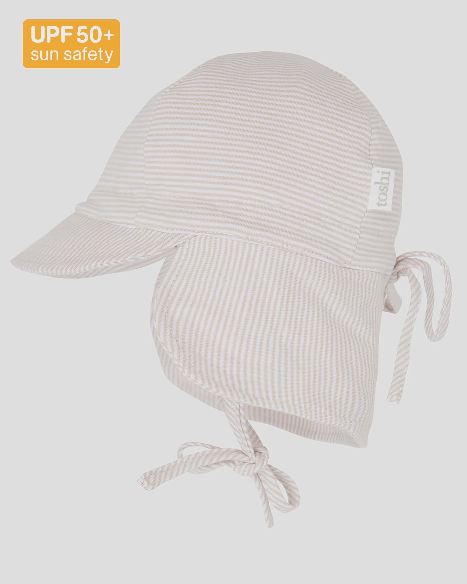 Toshi - Flap Cap Baby - Peanut