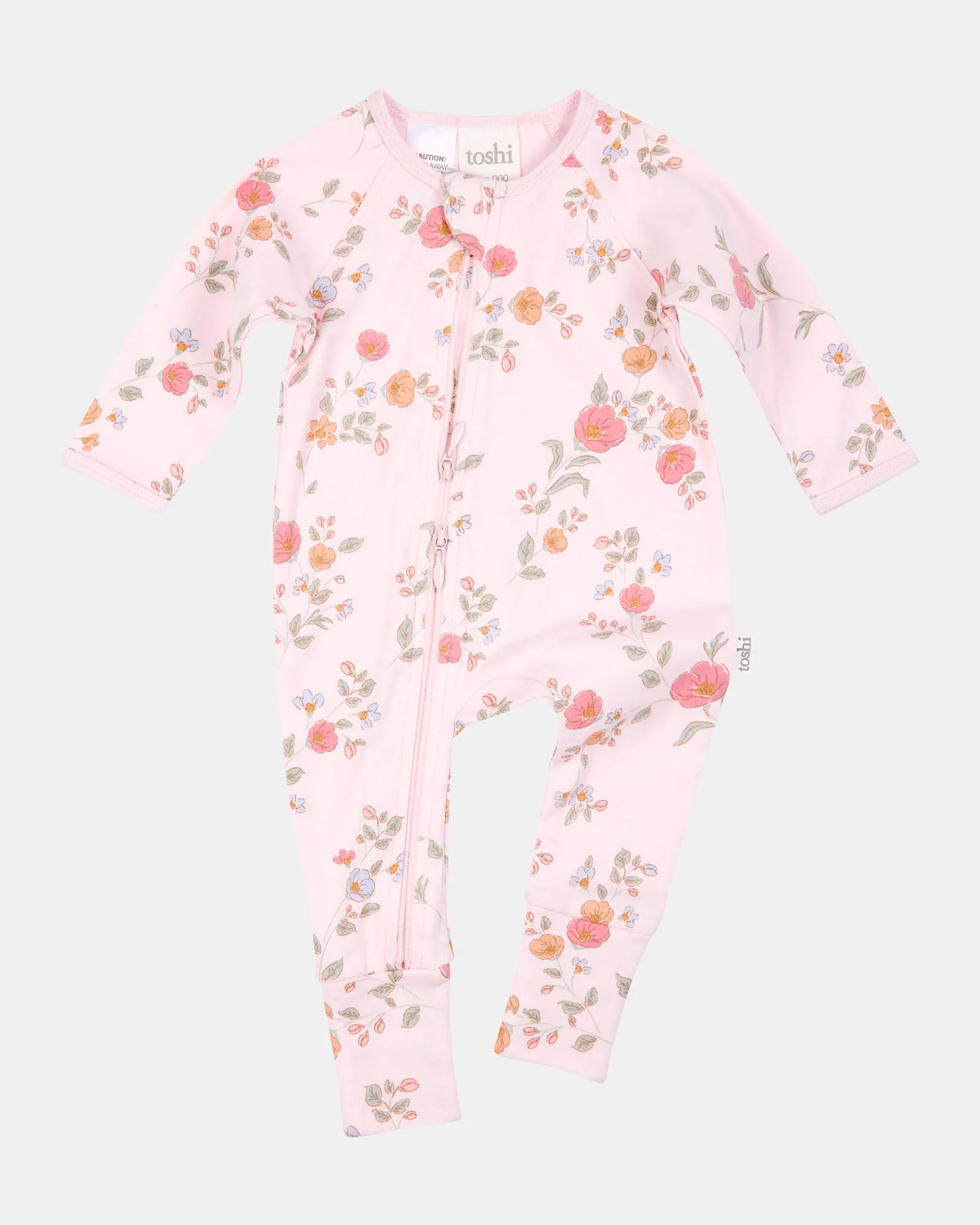 Toshi - Long Sleeve Onesie - Harvest Cottage Garden