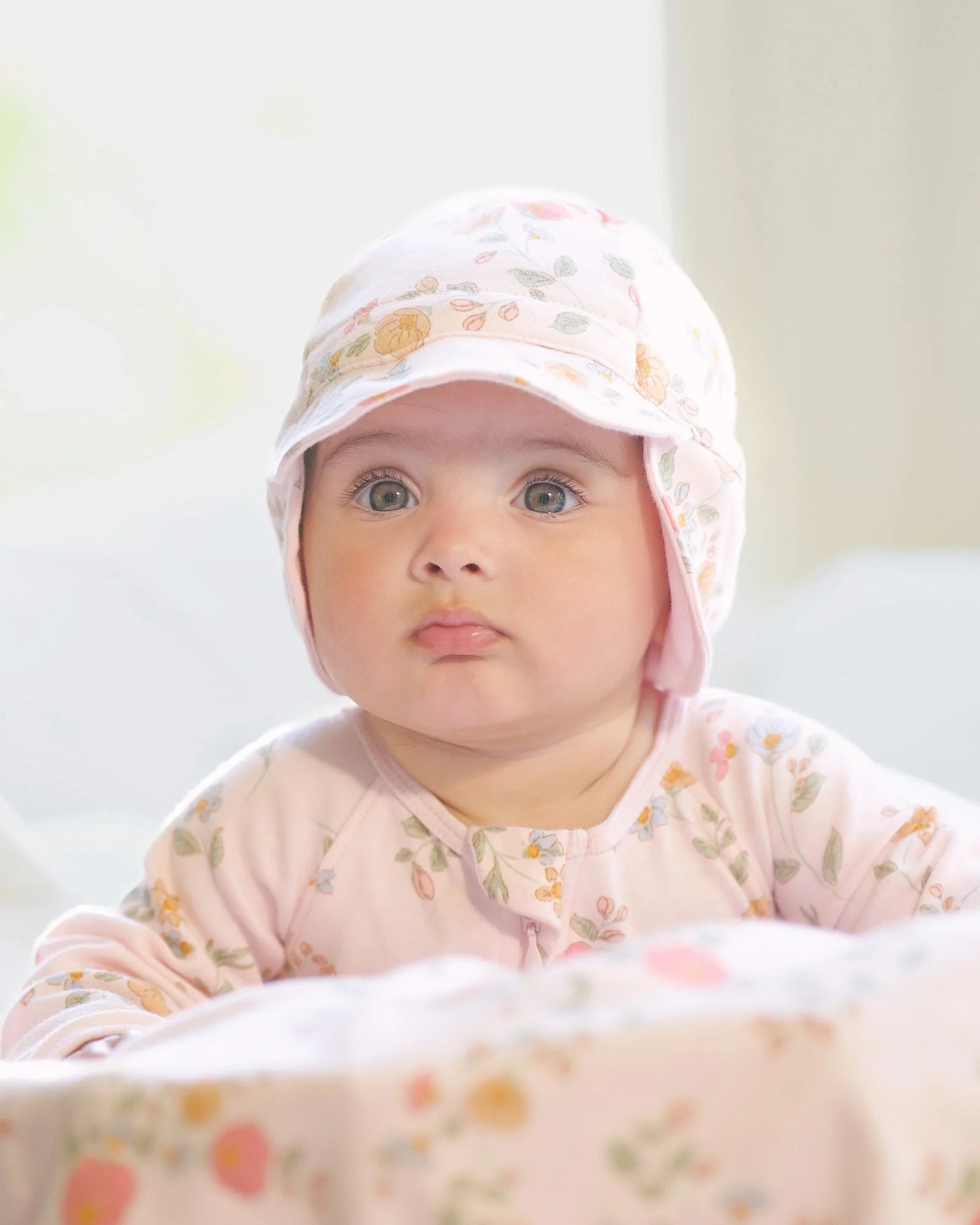Toshi - Long Sleeve Onesie - Harvest Cottage Garden