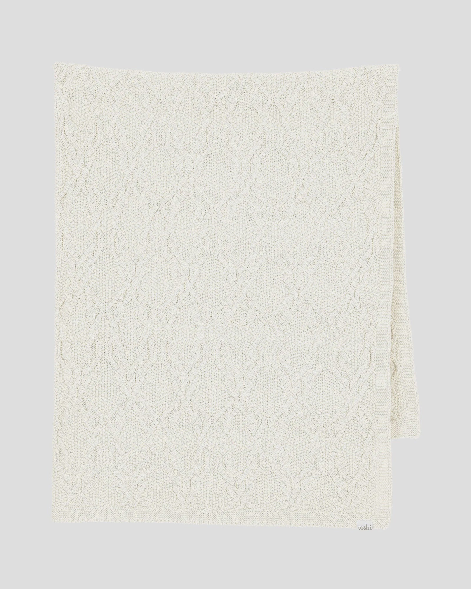 Toshi-  Organic Blanket Bowie - Cream