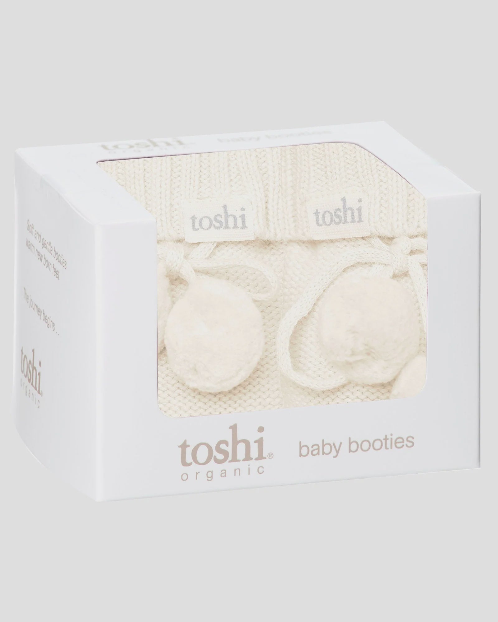 Toshi - Baby Booties Marley/Cream