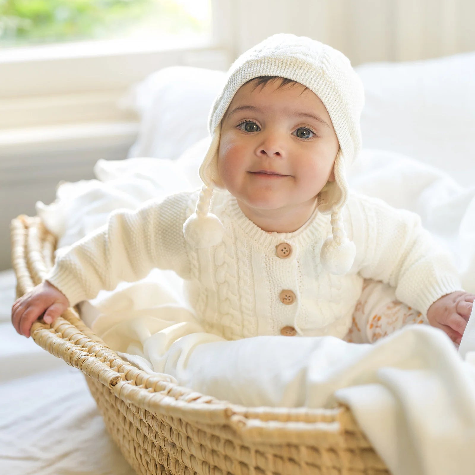 Toshi - Organic Cardigan - Yummy Cream
