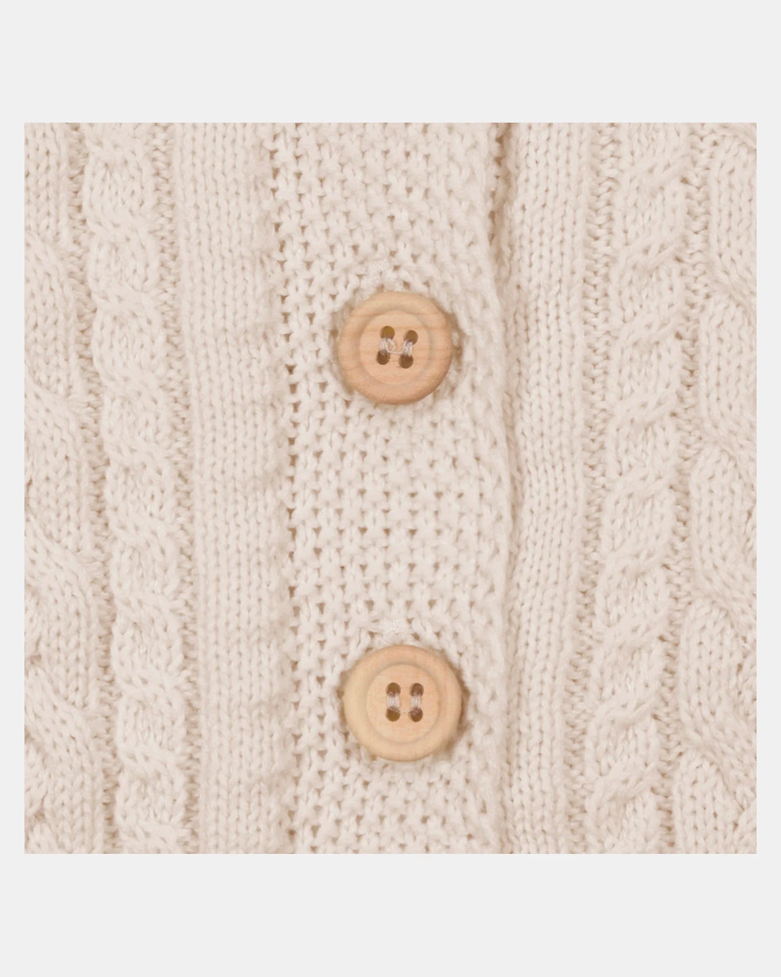 Toshi - Organic Cardigan - Yummy Oatmeal