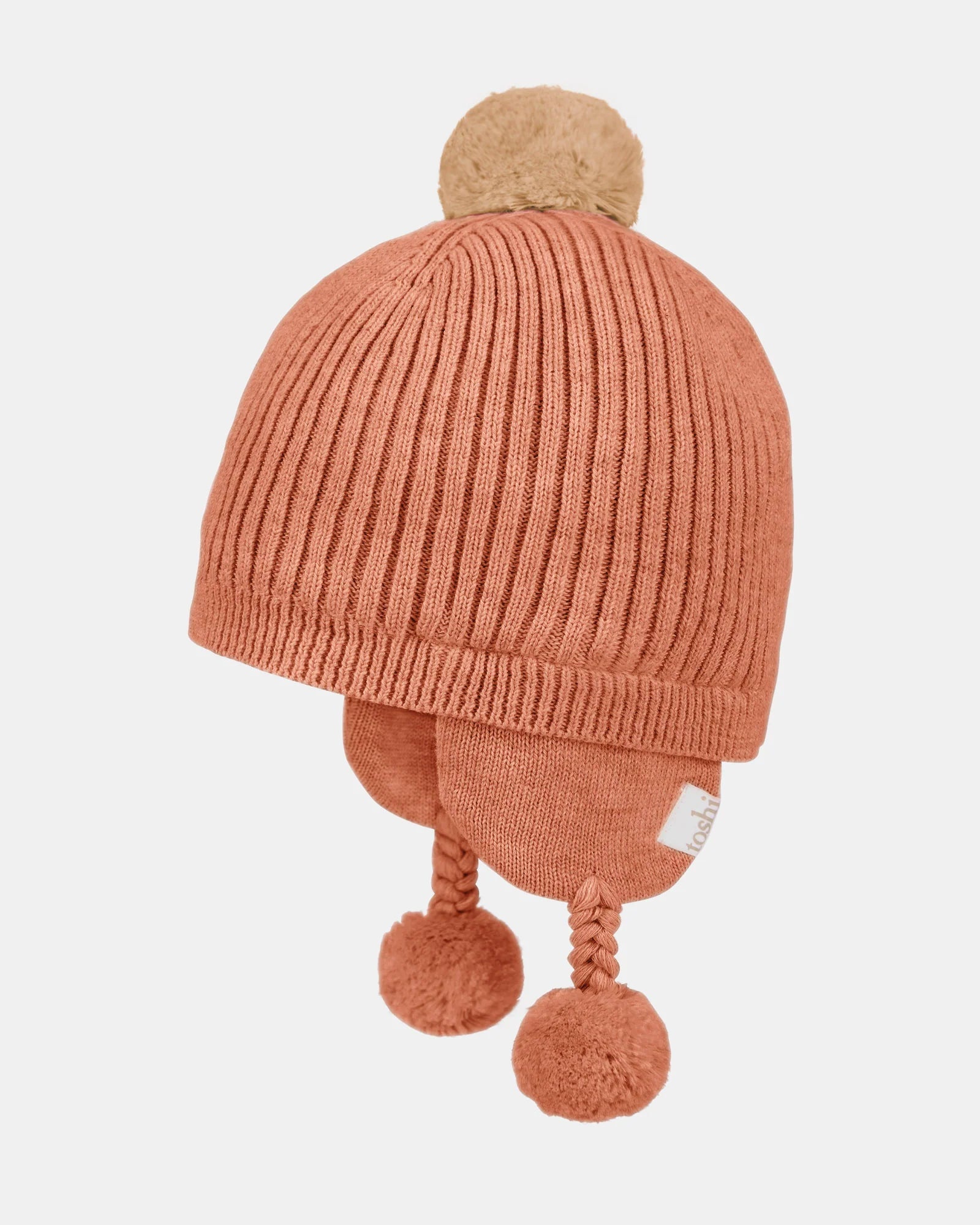 Toshi - Bobby Organic Earmuff Beanie - Tumbleweed