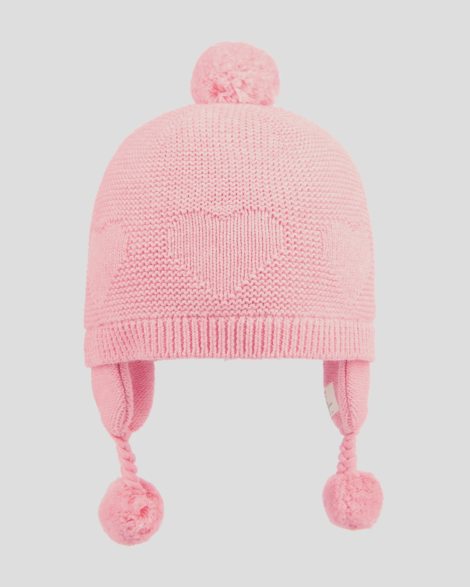 Toshi - Organic Earmuff Beanie Heart - Pearl