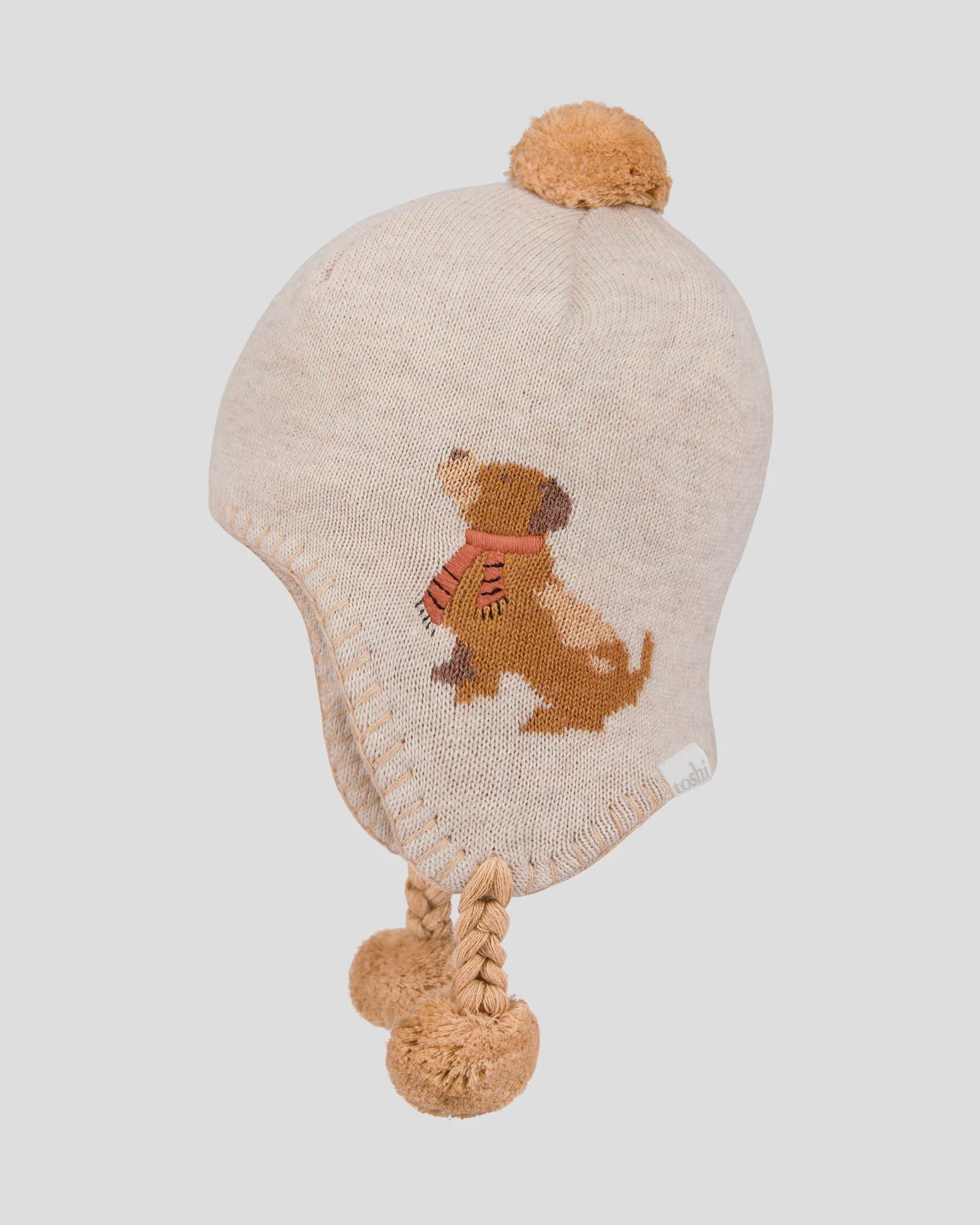 Toshi - Mystical Organic Earmuff Beanie - Puppy Dog