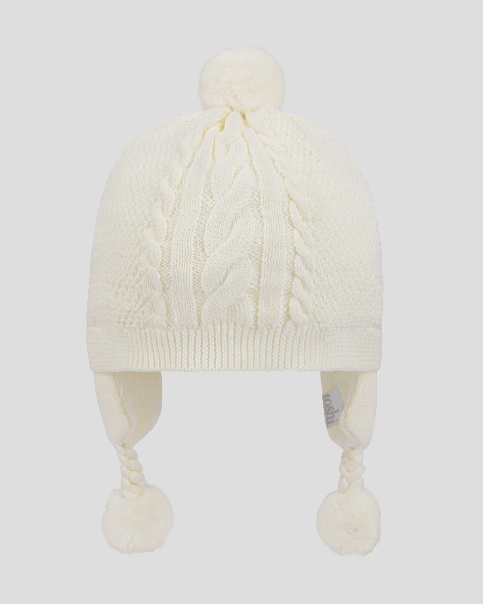 Toshi - Organic Earmuff Beanie - Yummy Cream