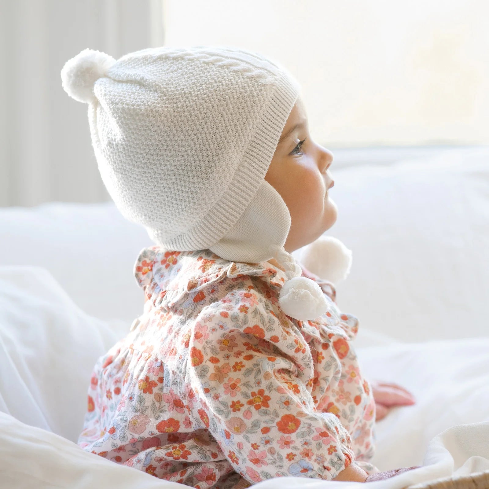 Toshi - Organic Earmuff Beanie - Yummy Cream