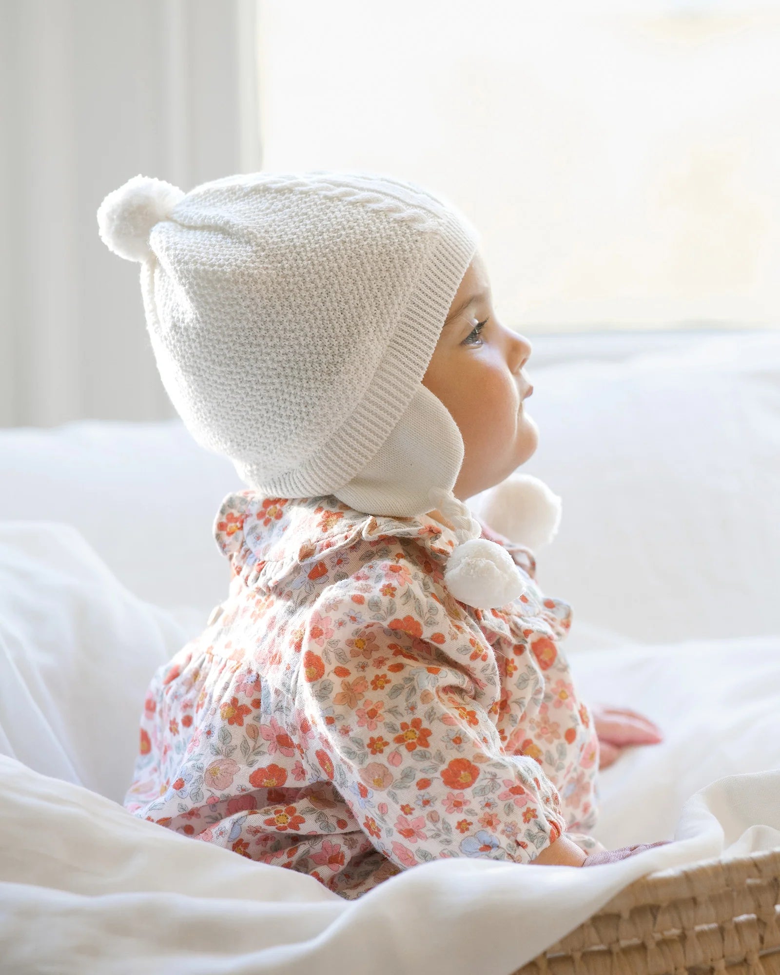 Toshi - Organic Earmuff Beanie - Yummy Cream