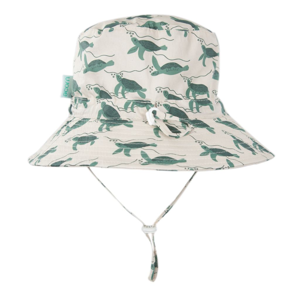 Acorn Kids - Turtles Wide Brim Bucket Hat