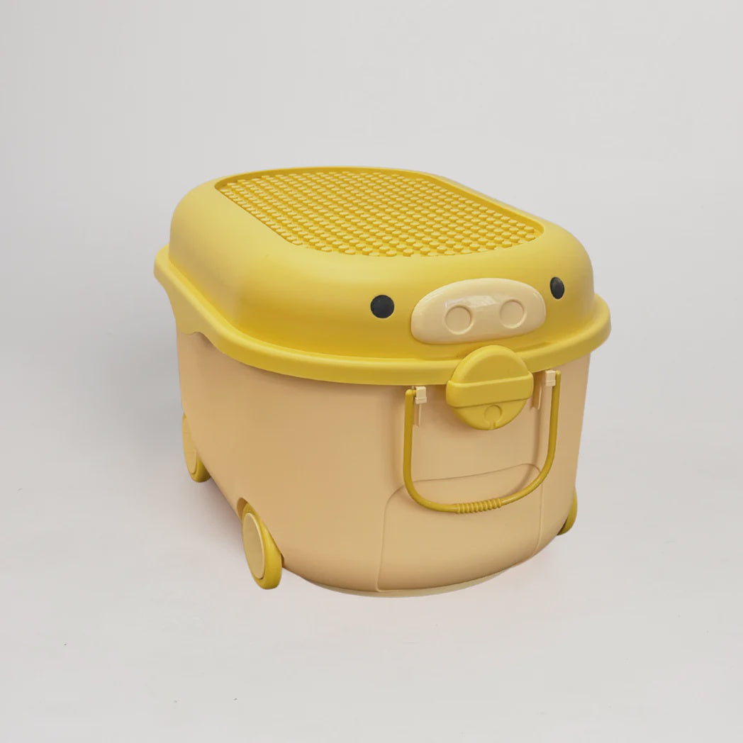 Cowrie & Conch - Ride A Long - Popcorn Yellow Pig