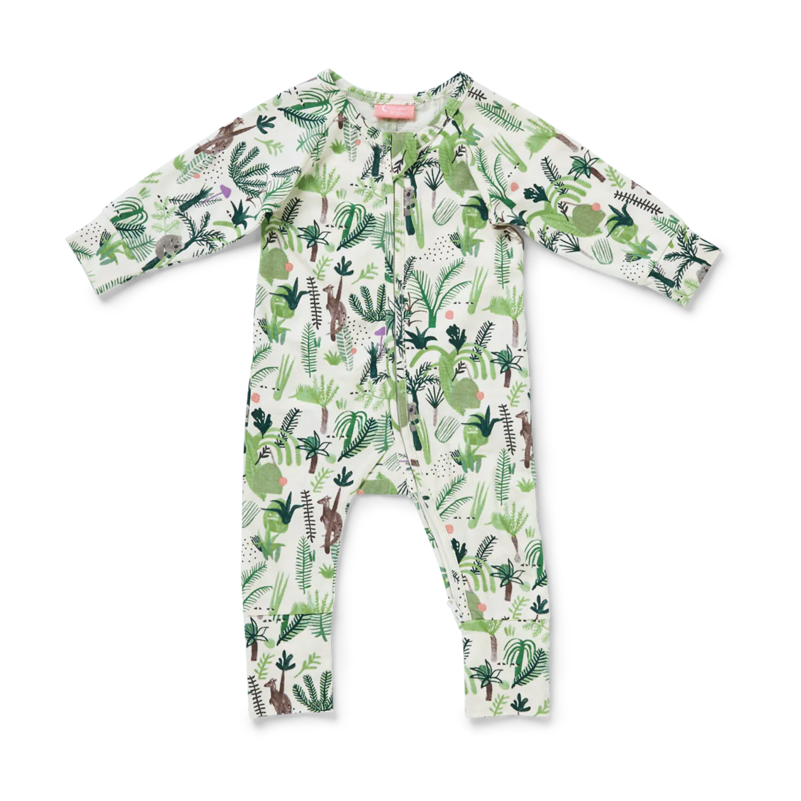 Halcyon Nights - Fern Gully Long Sleeve Zipsuit