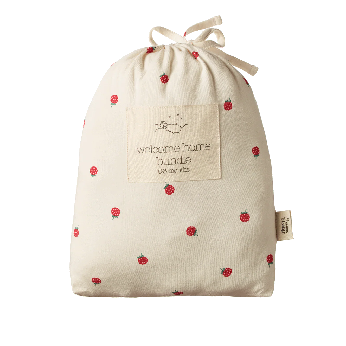 Nature Baby - Welcome Home Set - Raspberry Print