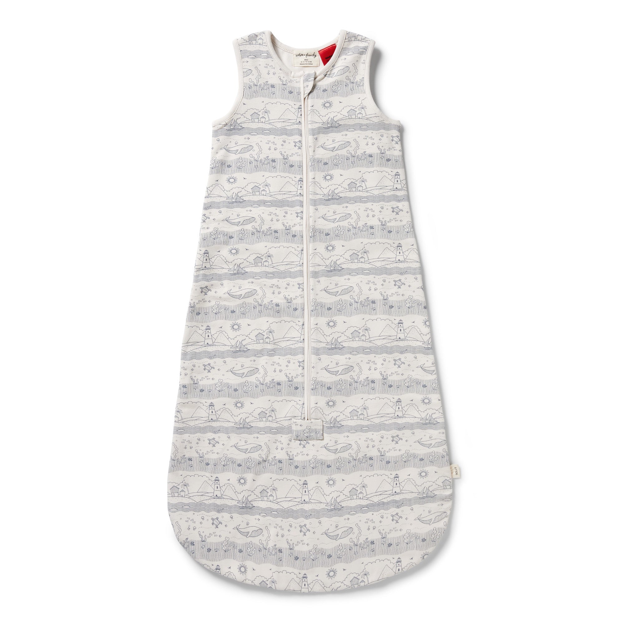 Wilson & Frenchy - Organic Summer Sleeping Bag - Seaside