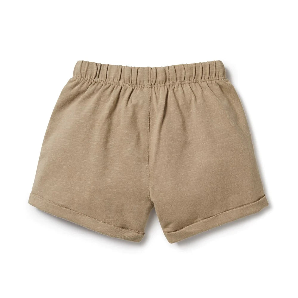 Wilson & Frenchy - Driftwood Organic Tie Front Short
