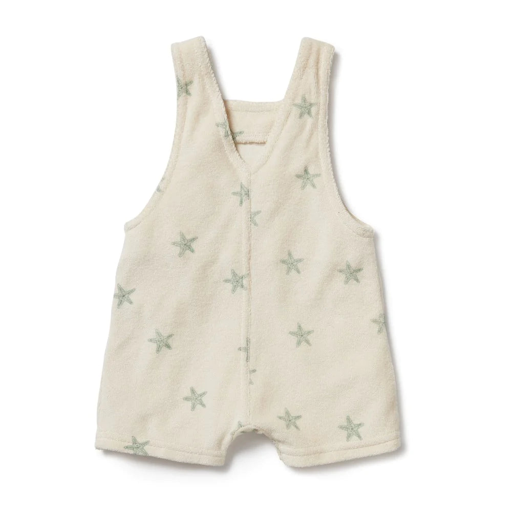 Wilson & Frenchy - Tiny Starfish Organic Terry Overalls