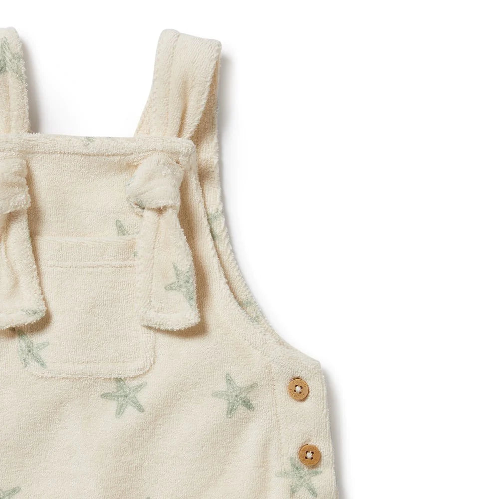 Wilson & Frenchy - Tiny Starfish Organic Terry Overalls