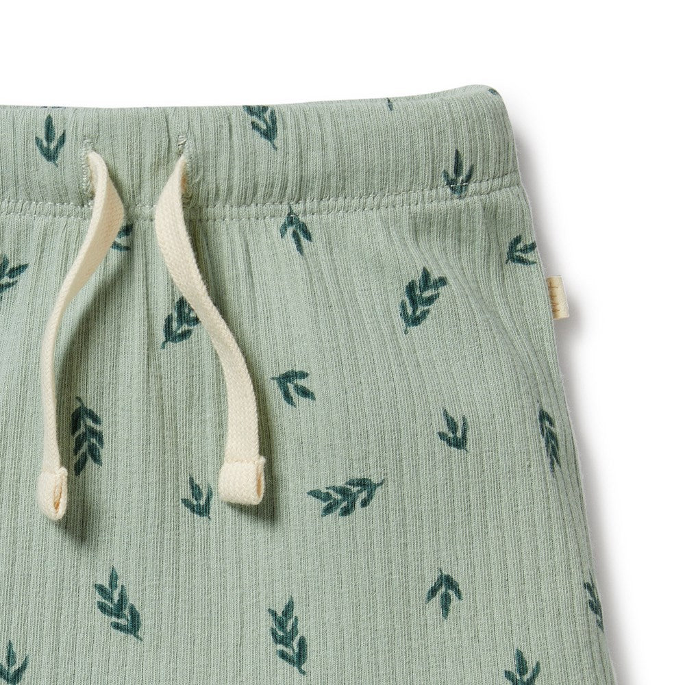 Wilson & Frenchy - Falling Leaf Organic Rib Short